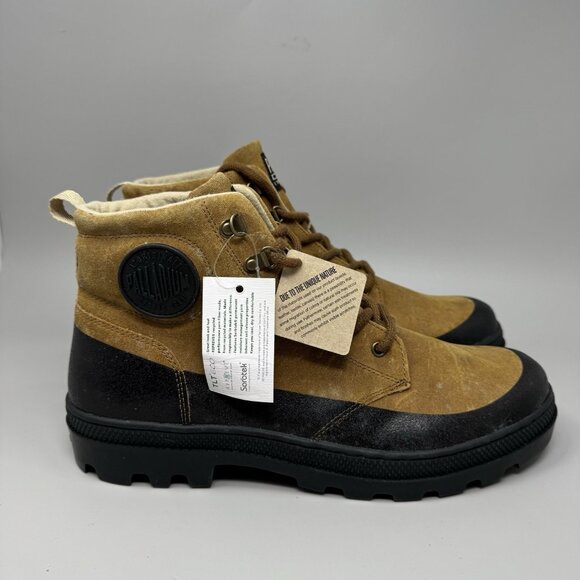 PALLADIUM PALLABOSSE Hiker MEN\'S HIKING BOOTs Size 13 New Brown Black main image 6